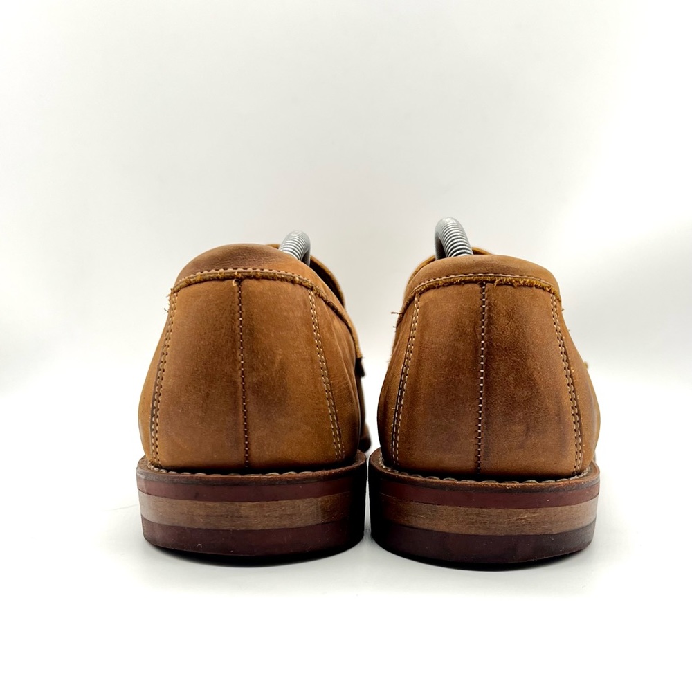 Allen Edmond Addison Penny Loafers Men Size 11.5 Brown Loafers Made in USA - Picture 4 of 7